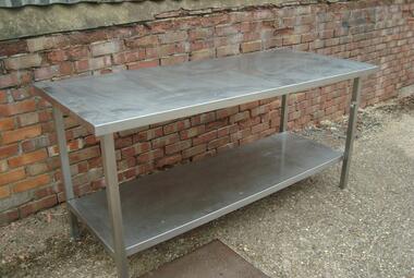 1.8m stainless steel preparation table reading newbury berkshire