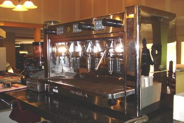 used brasilia 3 head espresso machine berkshire surrey