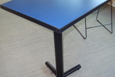podium table blue canteen trade show exhibition reading newbury berkshire