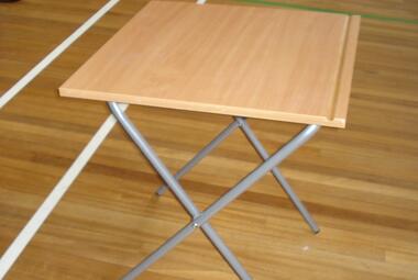 Exam desk folding beech reading newbury berkshire 