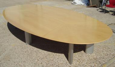 maple veneer large boardroom table used reading newbury berkshire 