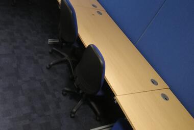 1.6m beech office desk oxford newbury