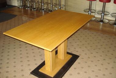 used dining table oak office home 