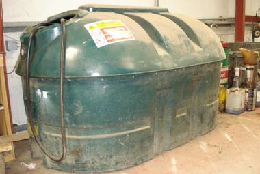 balmoral hb2500 bunded fuel tank with pump chertsey