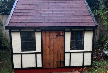 used tudor style wooden playhouse reading berks