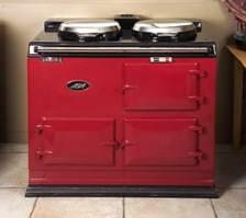 red aga home kitchen country house berkshire