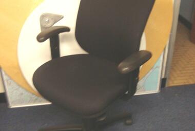 High Back Operator Chair with Height Adj Arms