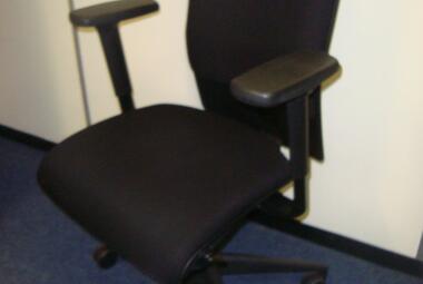 High Back Operator Chair with Height Adj Arms