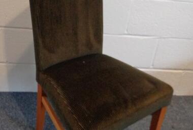 dark green dining chair without arms newbury reading berkshire 