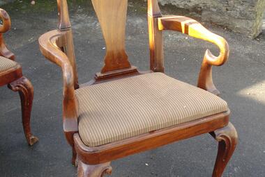 dark wood traditional dining chair newbury reading berks 
