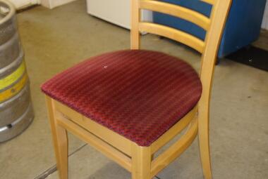 used natural beech dining chair home staff room cafe surrey