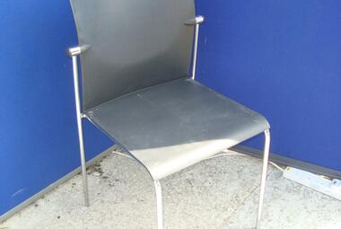 Rovo Visitor Chair (stackable) Black Plastic Finish without Arms.