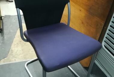 brunner cantilever meeting chair purple office designer newbury berks 