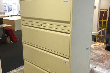 bisley side filing cabinet with shelves over used reading berkshire