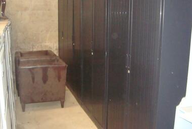 used airborne side opening roll front cupboard berkshire