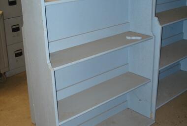 half height welsh dresser oxford blue shabby chic