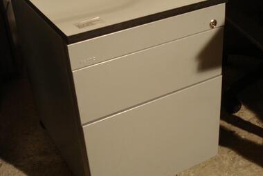 techno under desk grey metal pedestal mobile newbury berkshire 