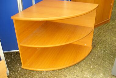 used desk height corner bookcase cherry newbury berkshire