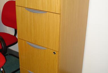 used 4 drawer oak filing cabinet reading berkshire 