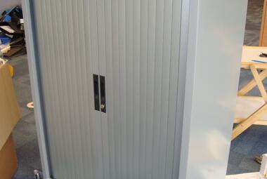 Silverline Side Opening Tambour with Two Shelves hampshire berkshire 