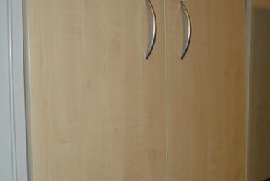 Maple 2 Door Office Storage 