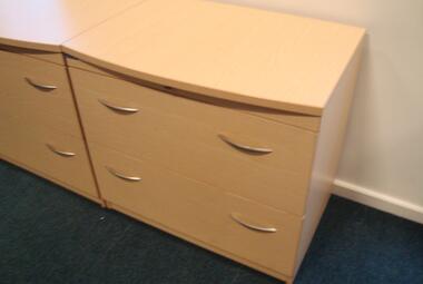 bow front lateral filing cabinet 2 drawer 