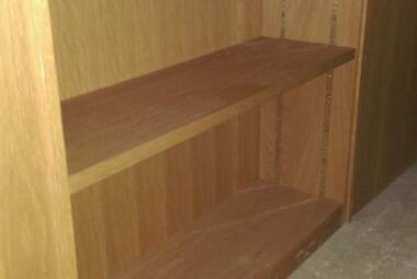 Low Bookcase Veneer 1 Shelf  berkshire hampshire 