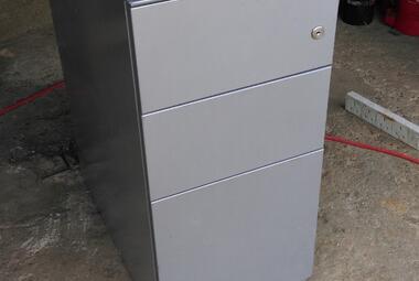 slimline space saver desk drawers pedestal reading berkshire 