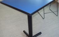 podium table blue canteen trade show exhibition reading newbury berkshire