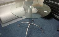 glass meeting table round modern reading newbury berkshire