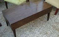 dark wood oblong coffee table pub hotel newbury reading berkshire 