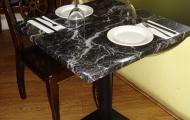 used dining table marble effect restaurant newbury chertsey