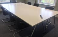 vitra meeting table large workstation white newbury berks