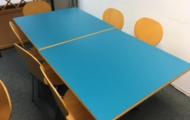 turquoise canteen table 4 seater newbury reading basingstoke office staff room