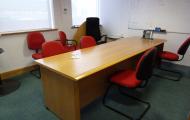used manager exec reception desk oak veneer reading berkshire