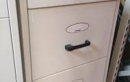 chubb profile 2001 4 drawer filing cabinet fire safe used berkshire 
