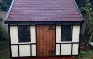 used tudor style wooden playhouse reading berks