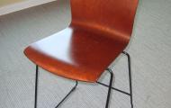 walnut bentwood stool reading newbury berkshire