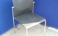 Rovo Visitor Chair (stackable) Black Plastic Finish without Arms.