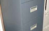 graphite grey foolscap filing cabinet midi range 