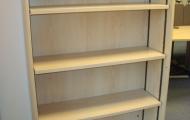 1600mm H maple bookcase with 4 shelves reading berkshire 