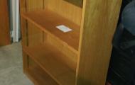 oak veneer bookcase 1000mm H reading berkshire 