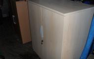 Double Door Maple Office Cupboard