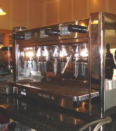 used brasilia 3 head espresso machine berkshire surrey