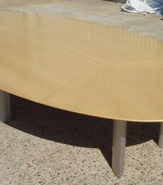 maple veneer large boardroom table used reading newbury berkshire 