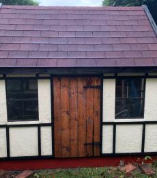 used tudor style wooden playhouse reading berks