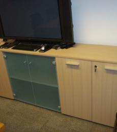 Credenza Storage Unit with 6 Doors used low level storage oxford reading